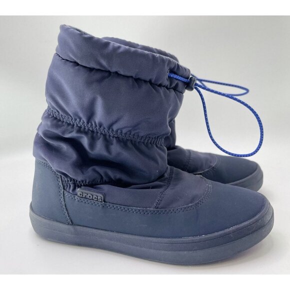 Crocs LodgePoint Winter Snow Boots Womens‎ Size 5, 203422 - Picture 1 of 10